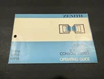Zenith Allegro Solid State Console Stereo G914/915/916 Guide. Fixed Price $9.30.
