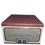 Coronado Record Player Model PH13-4063A Red & Tan Hard Case. Fixed Price $69.98.