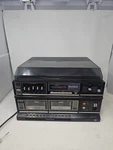 Sanyo GXT-747 Stereo Cassette, Turntable,radio One Of Deck Needs Belt. Fixed Price $90.00.