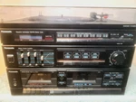 Panasonic Stereo System SG-H10 Am/fm Dual Tape Turn Table Record. Fixed Price $45.00.