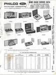 Philco - Ford "s" Line Portable Phonograph Service Manual Vintage 1969. Fixed Price $12.50.