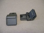 Vtg Dual Turntable Parts Cs 530 Dust Cover Hinges Only Gray. Fixed Price $34.95.