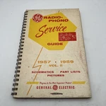 Ge Radio Phono Service Guide Vol Ii 1957 1959 Schematics Parts Lists. Fixed Price $19.99.