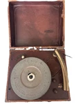 Vintage Mitchell Model 1418 Portable Suitcase Record Player. Fixed Price $65.00.