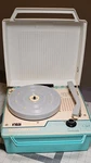 Vintage Rare Arvin Speed Portable Record Player 45P25 Suitcase Phonograph Read. Fixed Price $95.00.