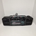 Vintage Magnavox HQ2 Boombox D8197 Dual Cassette Player Radio Tested Working. Fixed Price $50.00.