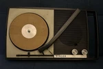 Singer Vintage Portable Record Player With Tone Control. Fixed Price $35.00.