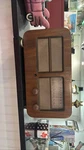 Rca Broadcast Shortwave Tube Radio Wood Cabinet Tabletop Receiver. Fixed Price $143.29.