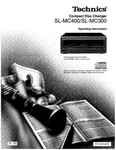 Technics SL-MC300 SL-MC400 Cd Changer Owners Instruction Manual Reprint. Fixed Price $22.24.