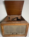 Vintage 1960 Magnavox Wooden Case Vacuum Tube Record Player **as Is**for Parts. Fixed Price $300.00.