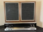 Vintage Panasonic RE-7700 Stereo System With Matching Speakers Works. Fixed Price $89.00.