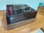The Fisher PC4 Turntable Parts - Plinth & Dust Cover. Fixed Price $21.95.