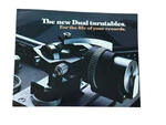Vintage Dual Turntables Sales Brochure Flyer CS1237 CS1242 CS721 Audio Hi-fi. Fixed Price $18.99.