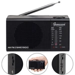 *new* Jameson Electronics Am/fm Portable Battery Operated Black Radio Transistor. Fixed Price $16.95.