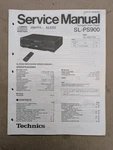 Technics SL-PS900 Compact Disc Player Service Manual D-4758. Fixed Price $54.95.