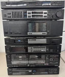 Rare Vintage Kenwood Stereo System KD-65F KM-105 KC-105 KT-75 RC-95 Complete. Fixed Price $1799.00.