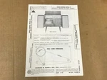 Vintage Photofact Folder 645-14- Zenith 9-TUBE Am-fm Tuner Model MHT15/Z, MP500W. Fixed Price $9.95.