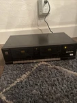 Vintage Technics RS-D225W Stereo Dual Cassette Tape Deck Japan. Fixed Price $84.00.