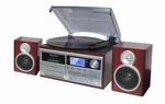 Techplay ODC128BT Wood Bluetooth Shelf Stereo System & Record Player Cd Cassette. Fixed Price $119.95.
