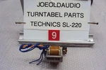 Technics SL-220 Turntable Transformer SLTAS1-013N. Tested. Parting Out. Fixed Price $17.99.