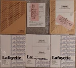 Lafayette T-1000, T-2000, T-4000 Owner's Manuals, Originals (turntables). Fixed Price $18.00.