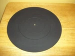 Vtg Realistic LAB-2100 Rubber Turntable Platter MAT-BLACK-873144-4. Fixed Price $16.50.