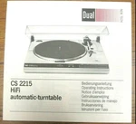 Dual Turntable Owners Manual Original Not Copy For Model. Fixed Price $14.95.