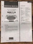 Sansui P-L35 Record Player / Turntable Service Manual *original*. Fixed Price $14.97.