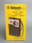 Roberts The Pro Solid State High Quality Am Fm Pocket Radio Model R-135 Works. Fixed Price $23.95.