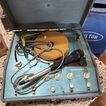 Hilton Model AC-200 Sound System Turntable Mixer Amp Callerlab Square Dance Lot. Fixed Price $449.99.