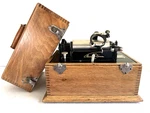 Edison Standard 4-CLIP Suitcase Cylinder Phonograph *parts/repair*. Fixed Price $349.99.