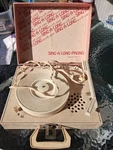 Deejay 652D Sing-a-long Child's Record Player Vintage. Fixed Price $40.00.
