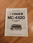 Fisher Mc 4520 Stereo System Service Manual. Fixed Price $18.88.