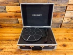 Crosley CR6251A-BK Bound Bluetooth Portable Turntable Missing Belt. Fixed Price $34.75.