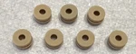 7 New General Electric Wildcat Turntable Motor & Plinth Mounting Grommets. Fixed Price $18.30.