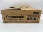 New Panasonic Satellite Receiver C-2000A Standard Def +remote & 1 Coaxial Cable. Fixed Price $79.99.