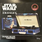 Star Wars Limited Edition Crosley Turn Table Record Player Bluetooth CR8005D-SW. Fixed Price $99.95.