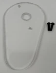 Vtg Systemdek Iix Armboard Clear Acrylic Rega Style Tonearm Mount Turntable Part. Fixed Price $99.99.