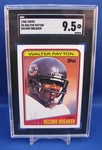 1988 Topps "walter Payton" Record Breaker Sgc 9.5 Mt+ Pop 20 !! Hof Player. Fixed Price $55.00.