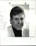 1986 Press Photo Jim Clark Trinity High, Player Of The Week, Baseball. Fixed Price $24.99.