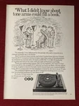 Bic Shure V-15 Mk Iii Turntable 1977 Print Ad Great To Frame!. Fixed Price $6.95.