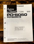 Pioneer PD-6050S Cd Player Service Manual *original*. Fixed Price $19.97.