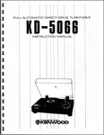 Kenwood KD-5066 Turntable Owners Manual. Fixed Price $13.95.