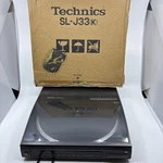 Vintage Technics SL-J33 Quartz Direct Drive Automatic Turntable **for Repair**. Fixed Price $99.99.