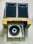 Vintage General Electric Wildcat Solid State Stereo Record Player Read Descr. Fixed Price $99.99.