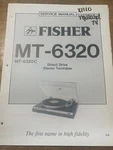 Fisher MT-6320C Direct Drive Turntable Original Service Repair Manual. Fixed Price $14.94.