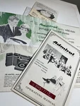 Vintage Admiral 1967 Sales Brochure & Phonograph Operating Manual D1386. Fixed Price $29.99.
