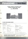 Panasonic Service Manual RS-257DS (pdf E-format). Fixed Price $16.99.