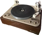 Vtg Garrard Laboratory Type Turntable & Wood Plinth Base Works Read! No Cover. Fixed Price $140.00.