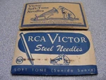 Vintage Rca Victor Soft-tone Needles Sealed Pack, 1/4 Full Novelty. Fixed Price $13.49.